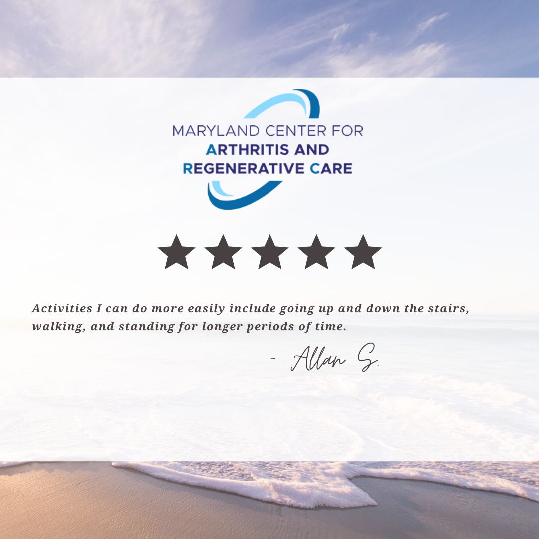Maryland Center For ARC | Regenerative PRP for Facial Rejuvenation, Regenerative PRP for Hair Restoration and Advanced Arthritis Relief Protocol