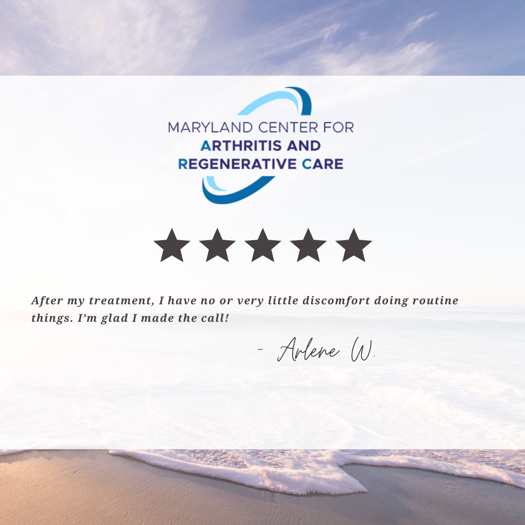 Maryland Center For ARC | Regenerative PRP for Hair Restoration, Regenerative PRP for Osteoarthritis and Regenerative PRP for Facial Rejuvenation
